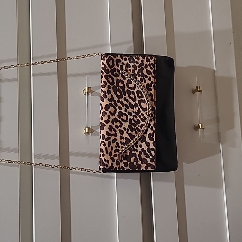 Gianni Bini mixed print clutch/bag.
